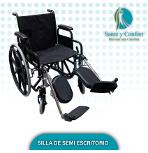 silla de ruedas tipo escritorio