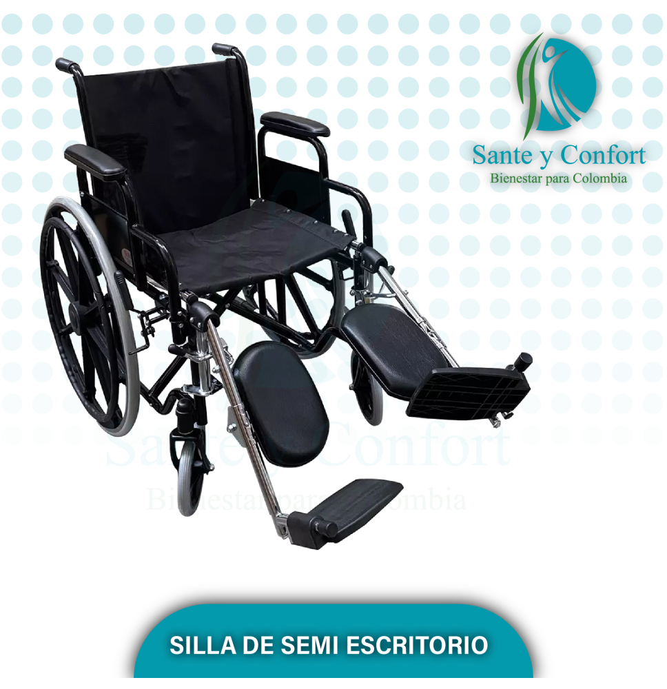 silla de ruedas tipo escritorio