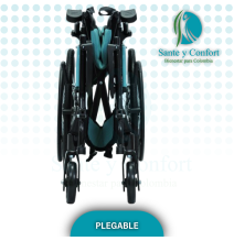 silla de ruedas plegable