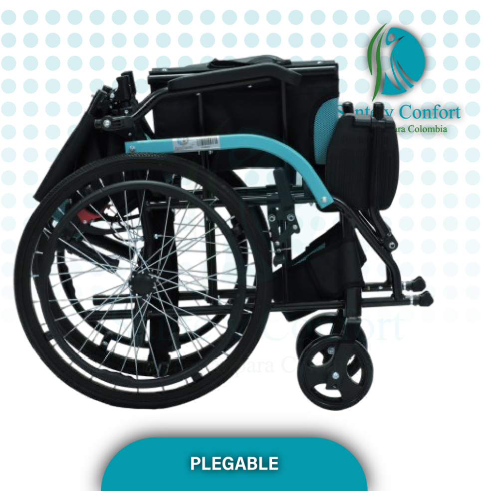 silla de ruedas abatible