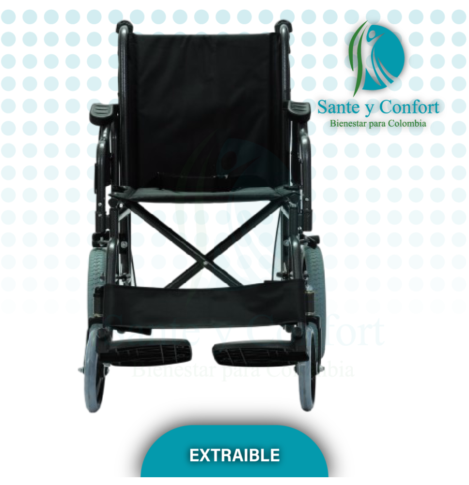 silla de ruedas de transporte