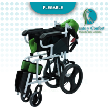 silla de ruedas plegable