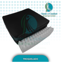 Cojín Antiescaras para Silla de Ruedas Asiento y Espaldar | Sante y Confort