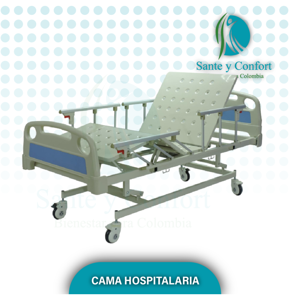 Alquiler Cama Hospitalaria Eléctrica ABS 5 Funciones | Sante y Confort