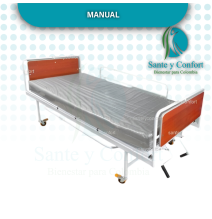 cama hospitalaria manual