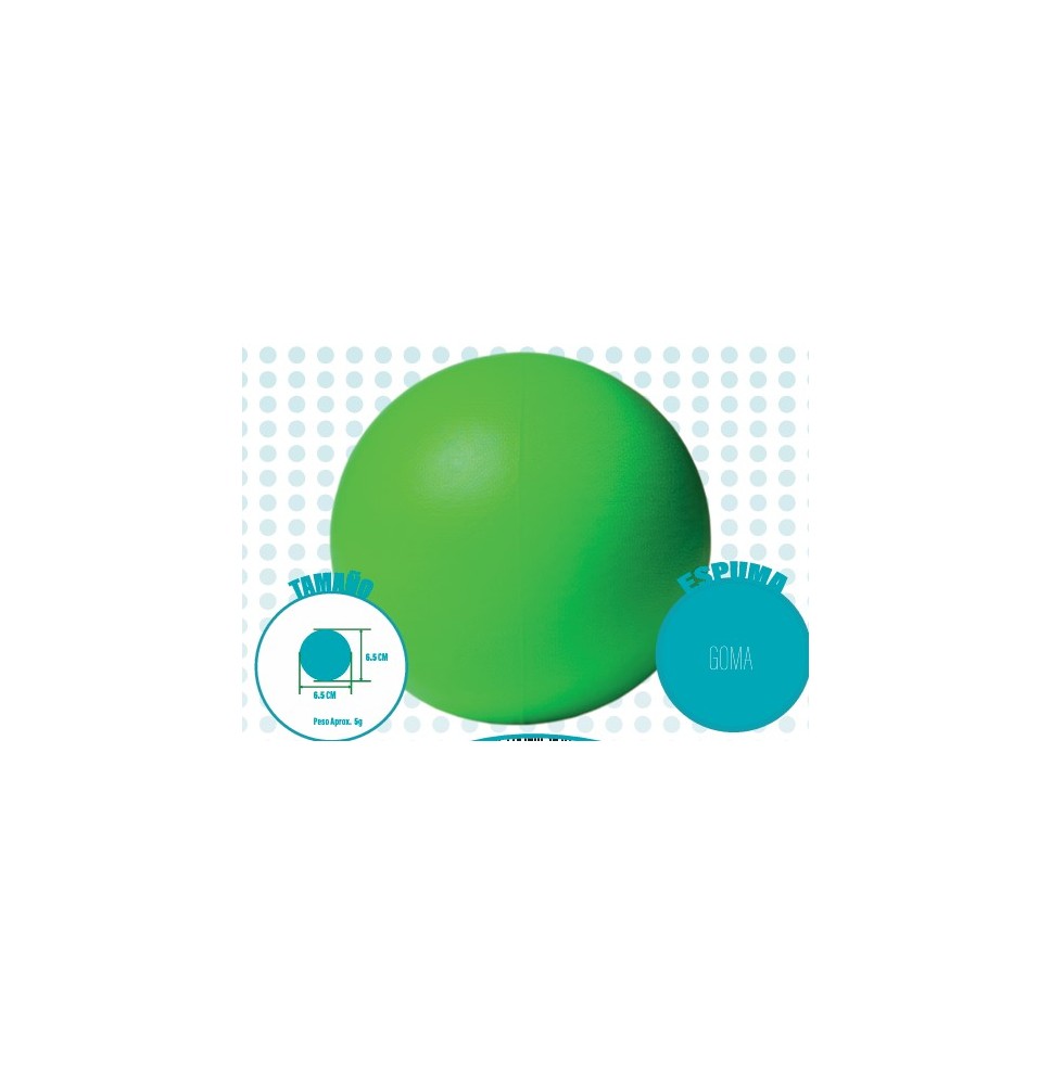 PELOTA LIGERA PARA TERAPIA Y REHABILITACION DE MANO