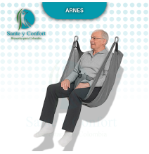 arnes para paciente