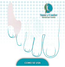 corrector de juanete para meñique