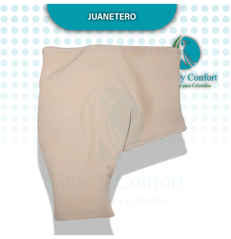 corrector de juanete en tela