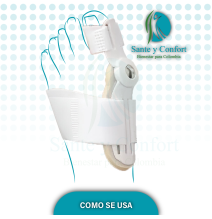 Corrector Juanete Articulable Diurno/Nocturno | Sante y Confort