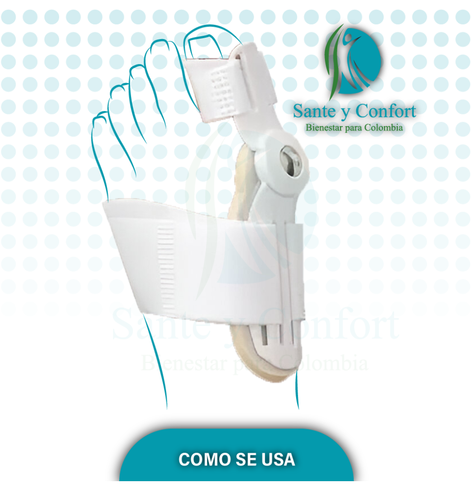 Corrector Juanete Articulable Diurno/Nocturno | Sante y Confort