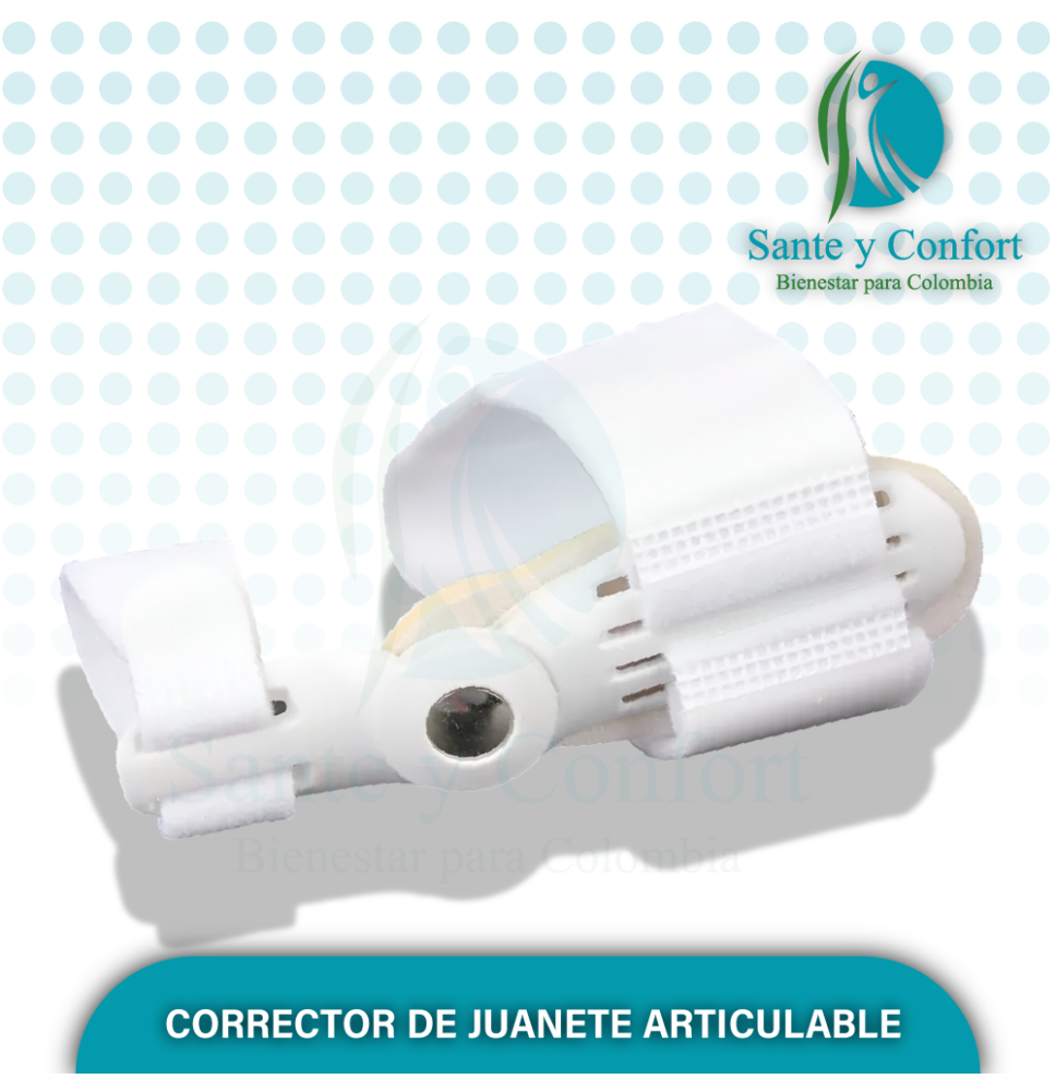 Corrector Juanete Articulable Diurno/Nocturno | Sante y Confort