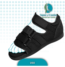 zapato post operatorio