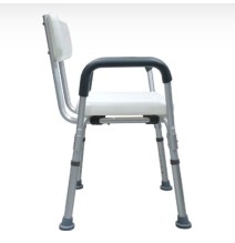 Silla para Ducha con Brazos | Ajustable y Antideslizante