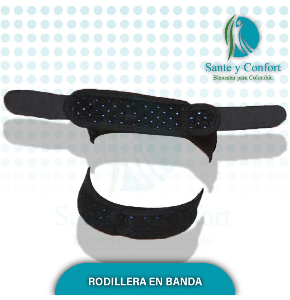 RODILLERA CON BANDAS EN VELCRO
