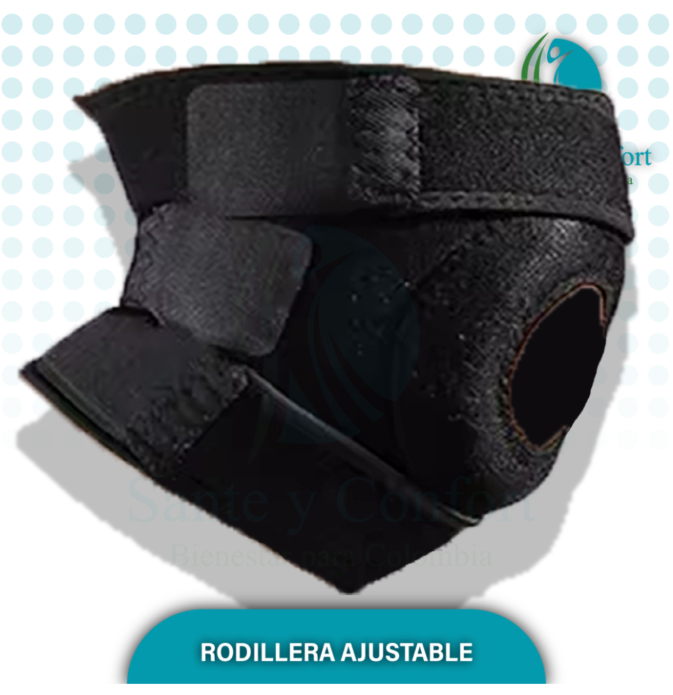 RODILLERA ROTULA ABIERTA AJUSTABLE