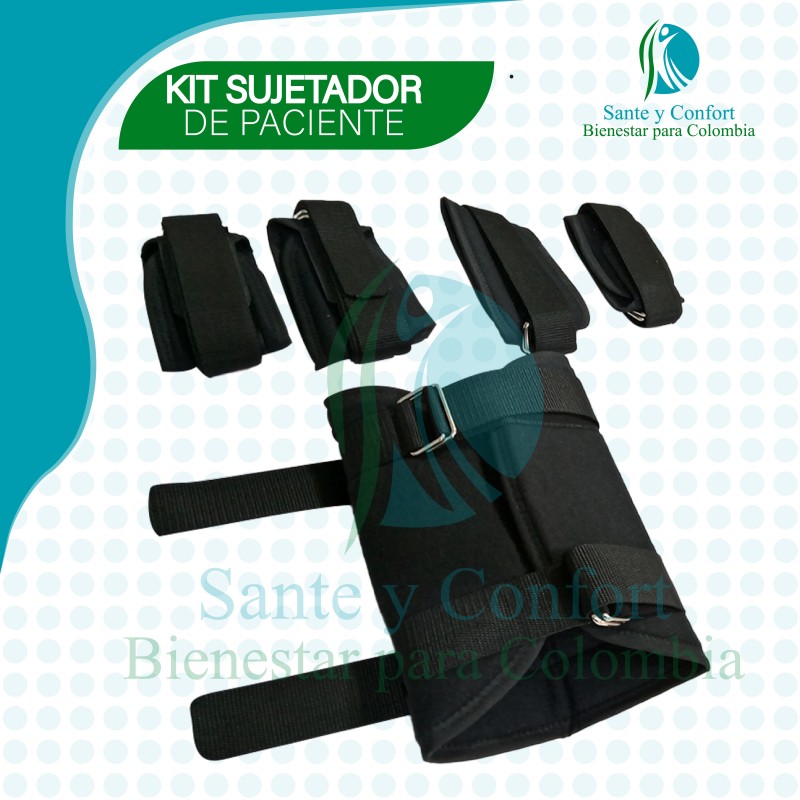 SUJETADOR PARA PACIENTES CRITICOS X 5 PIEZAS