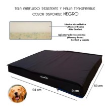 Colchón para Mascotas Viscoelástico | Confort Superior para Descanso Saludable | Sante y Confort