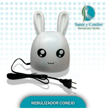 Nebulizador Pediatrico de Conejo de Alto Flujo y Rendimiento