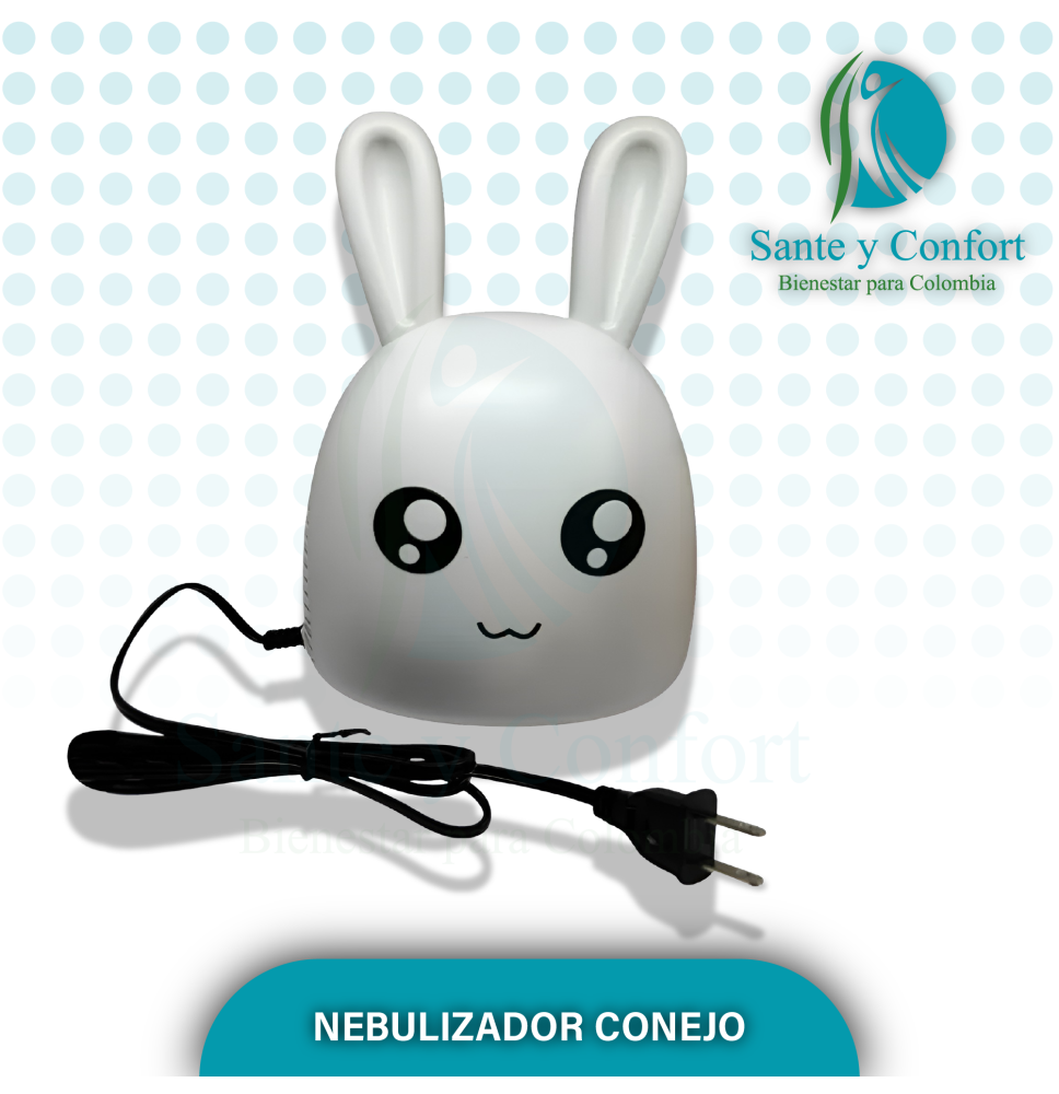 Nebulizador Pediatrico de Conejo de Alto Flujo y Rendimiento