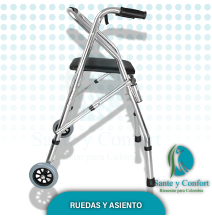 CAMINADOR CON RUEDAS