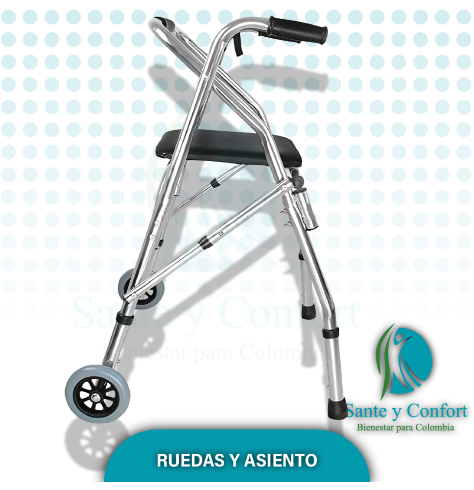 CAMINADOR CON RUEDAS