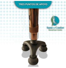 TRES APOYOS