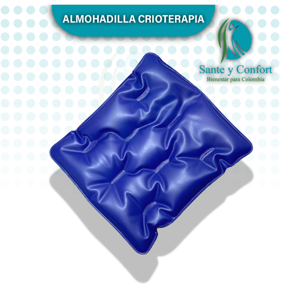 almohadilla crioterapia