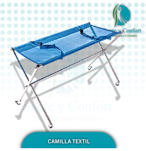 CAMILLA TEXTIL PARA VETERINARIA