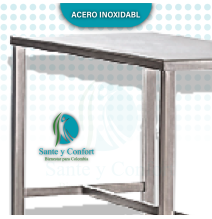 MESA DE ACERO PARA EXPLORACION