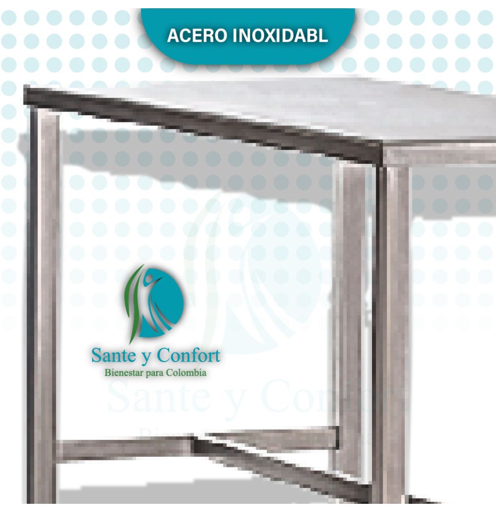 MESA DE ACERO PARA EXPLORACION