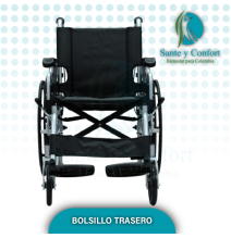 silla de ruedas abatible
