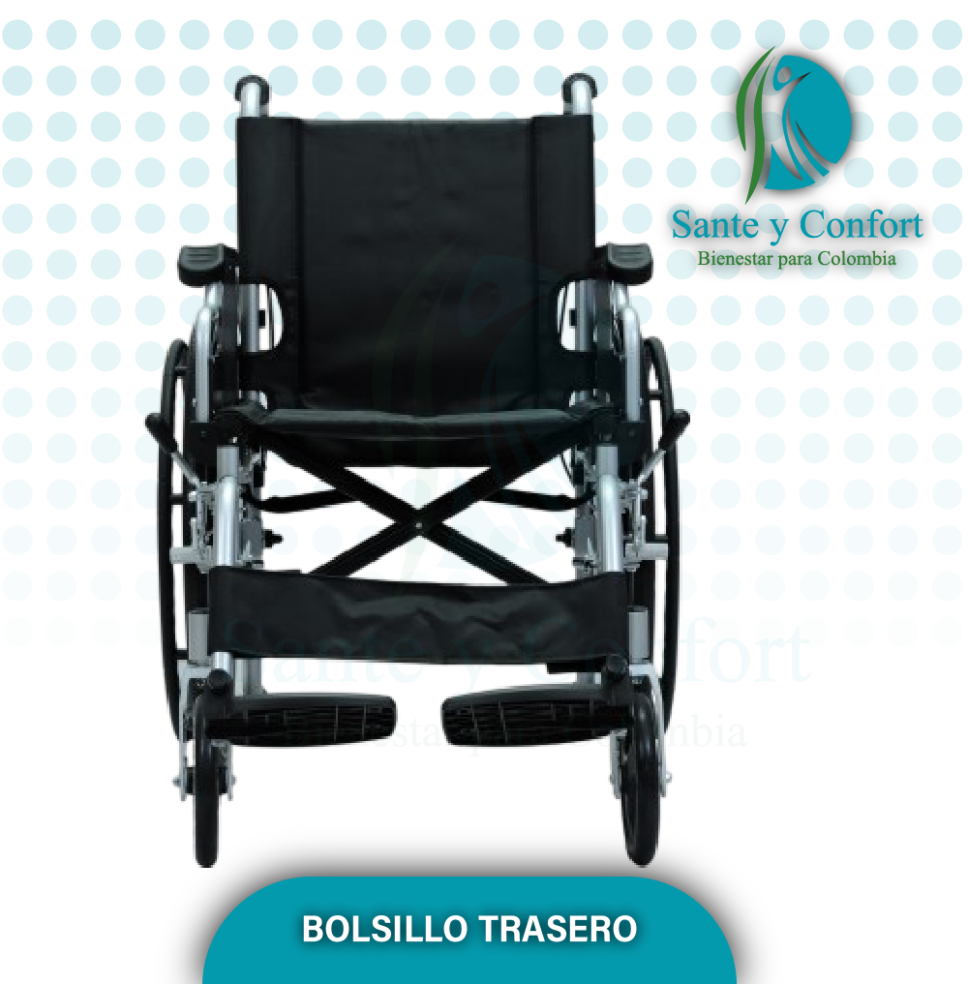 silla de ruedas abatible