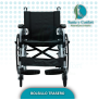 silla de ruedas abatible
