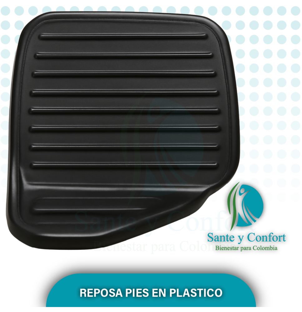 reposa pies en acrilico