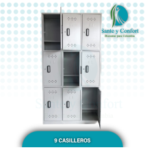 LOCKER O CASILLERO 9 ESPACIOS