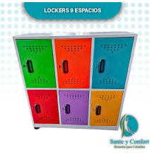 LOCKER O CASILLERO 6 ESPACIOS