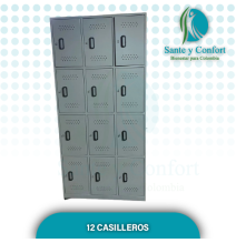 CASILLERO PARA FABRICA 12 ESPACIOS