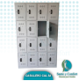 Locker Casillero 16 Espacios para Fábrica | Metálico Reforzado y Seguro en Bogotá