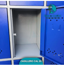 Locker Casillero 20 Espacios para Colegios | Gran Capacidad y Seguridad en Bogotá