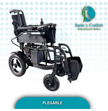 silla de ruedas plegable