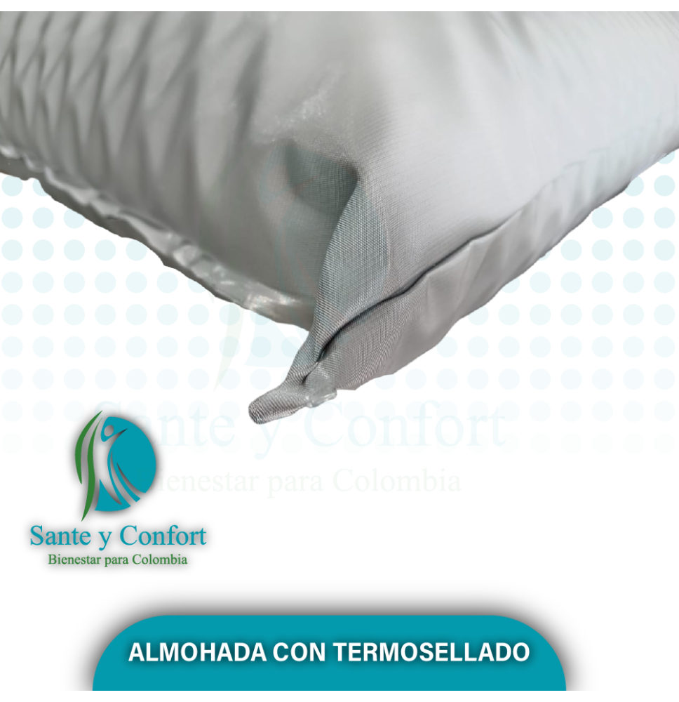 almohada en termosellado