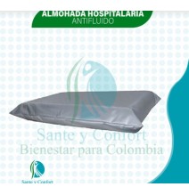 almohada tipo hospitalaria