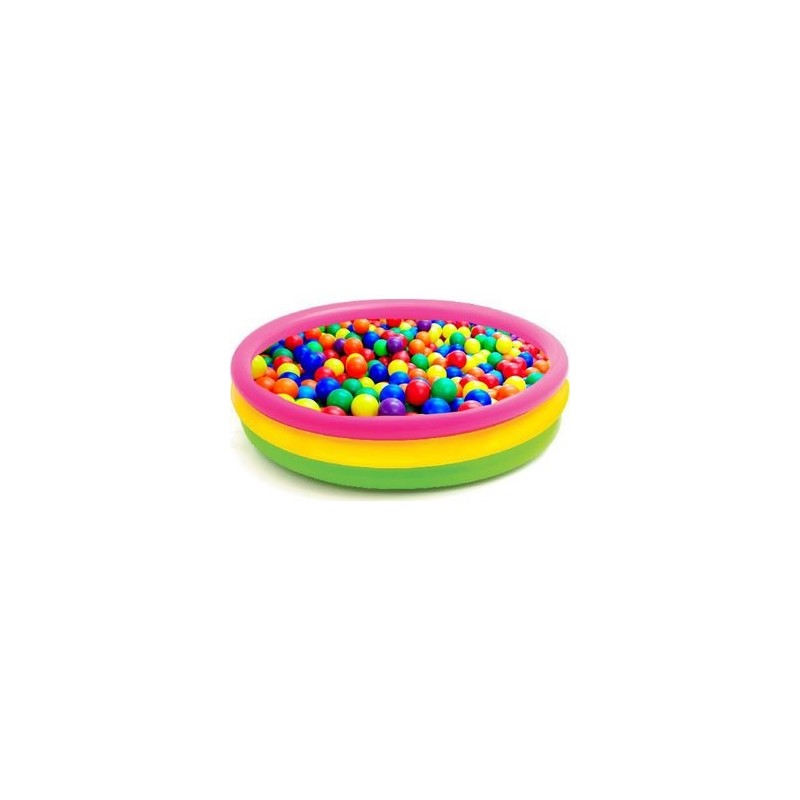 Piscina 400 Pelotas Inflable 57422 147cm Pelotas Colores