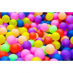 200 Pelotas Para Piscina Paquete Colores Excelente Calidad