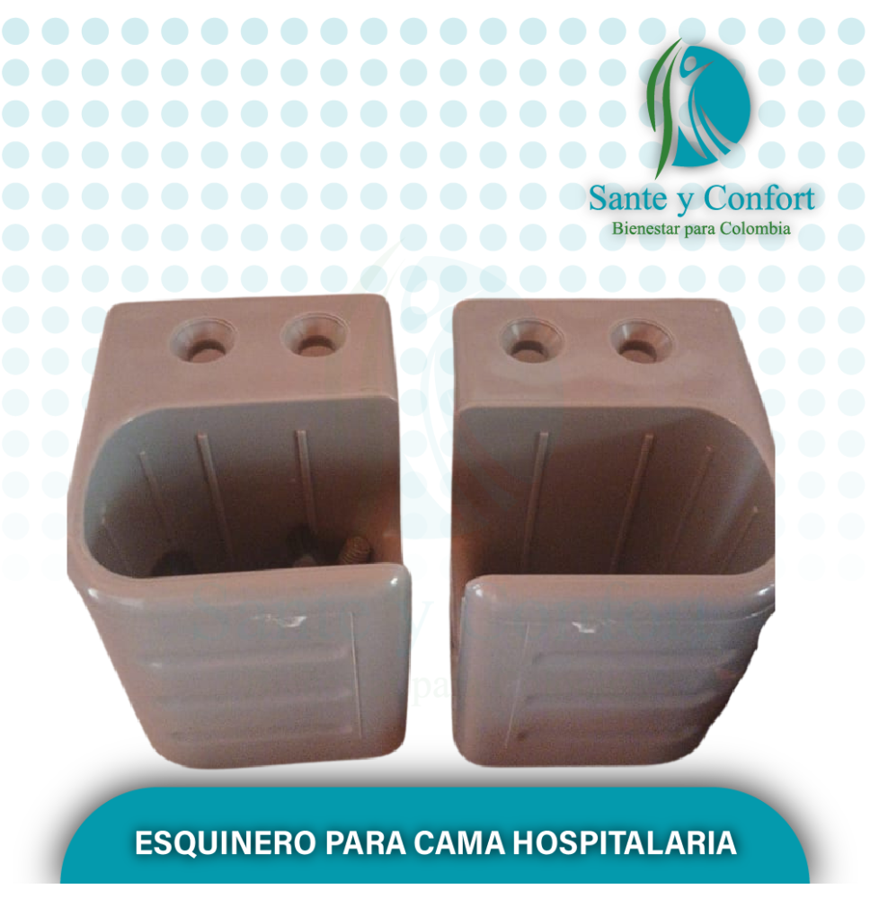 Soporte ABS Cama Hospitalaria x2 | Sante y Confort