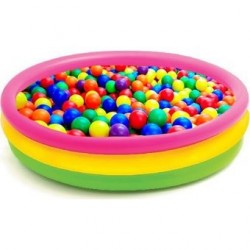 200 Pelotas Para Piscina Paquete Colores Excelente Calidad