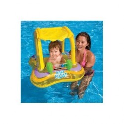 Flotador con Techo para Niños Intex Amarillo