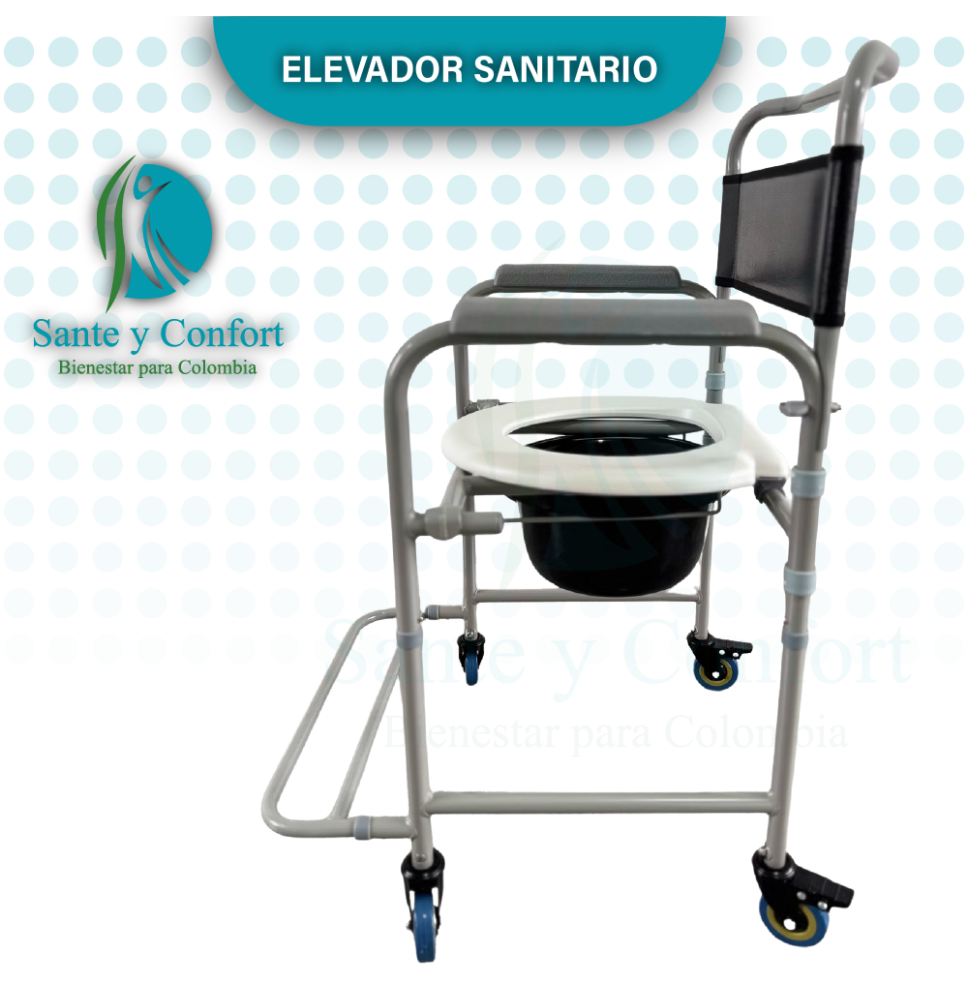 AYUDA SANITARIA CON RUEDAS