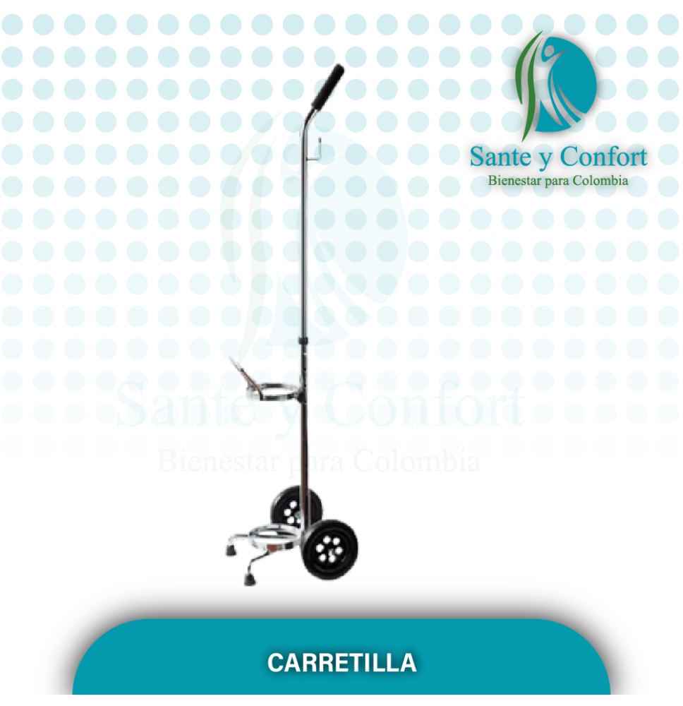 CARRETILLA PARA OXIGENO